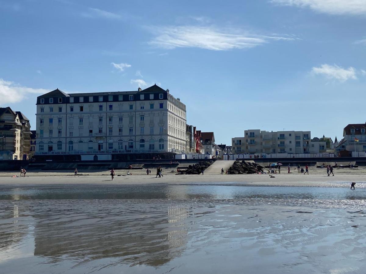 appartement sur digue Wimereux Extérieur photo