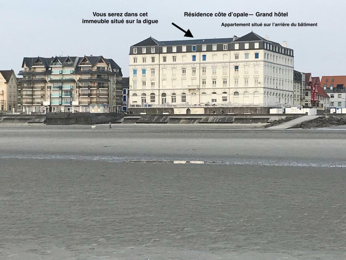 appartement sur digue Wimereux Extérieur photo